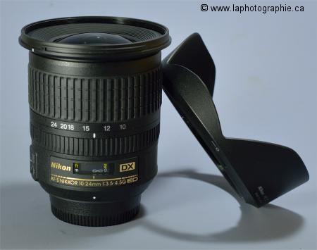 Photo de l'objectif Nikon AF-S 10-24 mm