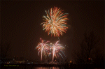Photo d'un feu d'artifice du Vieux Montr�al