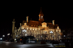 Photo de l'Hotel de ville de Montr�al la nuit
